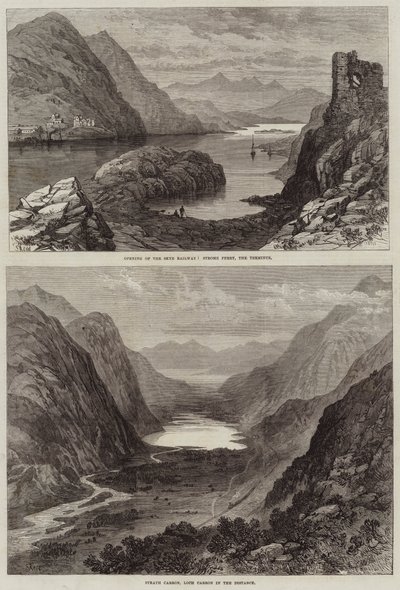 Opening of the Skye Railway by Samuel Read